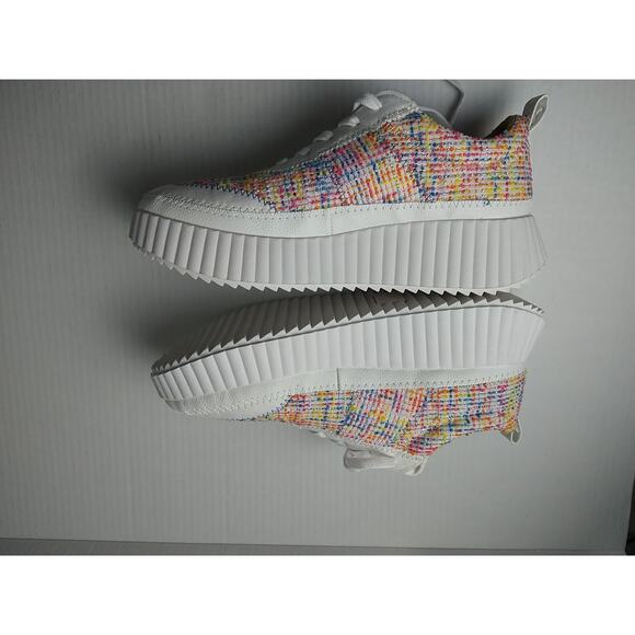 Zodiac Woman 9M Cooper Rainbow Multi Color Weave Lace Up Shoes - Picture 8 of 12